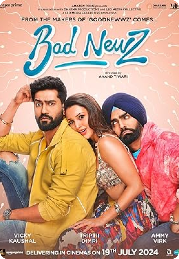 Download Bad Newz (2024) Hindi [DDP5.1]